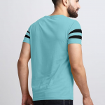 T-Shirt for Mens Double Stripes on Chest