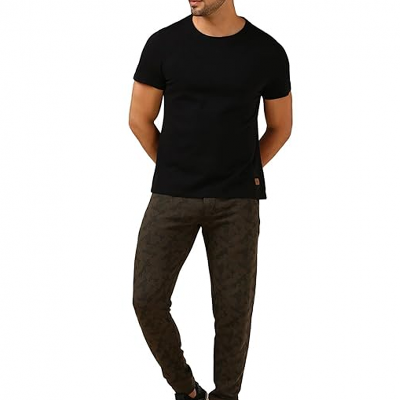 Men's Slim Fit Mid Rise Track Pant